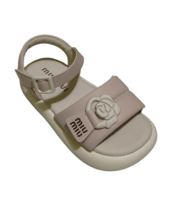 Girls Princess Sandals with Crown Fashion Children Bow-knot Rhinestone Sandals Kids Summer Beach Shoes Anti-Slippery